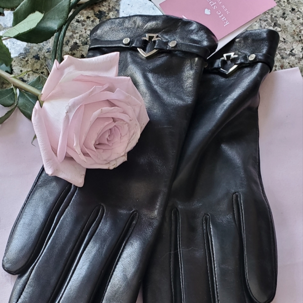 Kate spade leather gloves